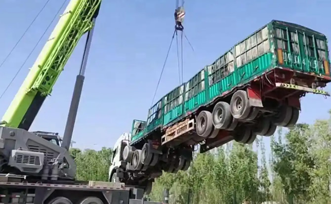 兴安区道路脱困救援案例